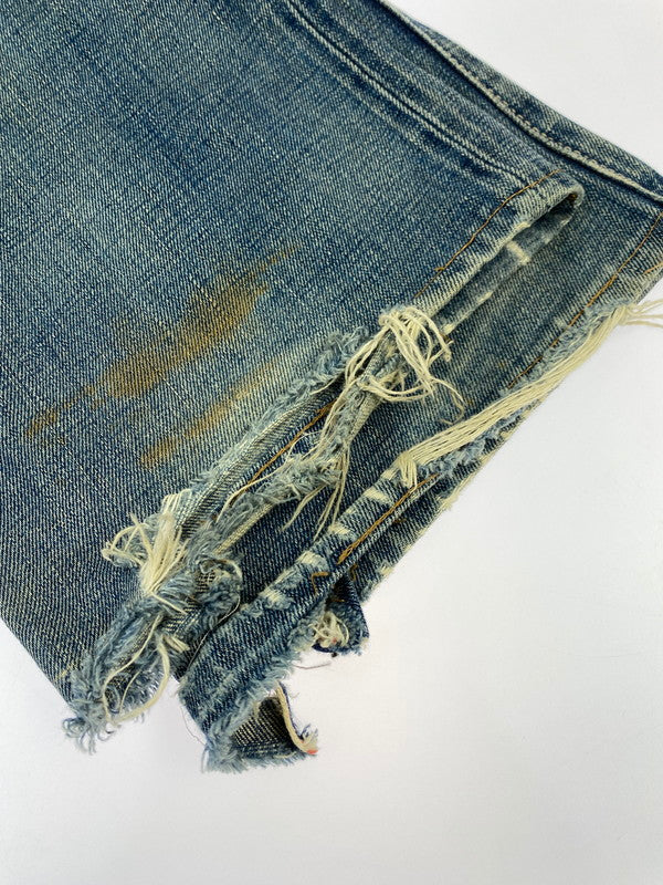 【現状渡し品】【メンズ】 Levi's リーバイス 44501 J22 J12511 0603 大戦復刻 日本製 デニムパンツ 157-251116-zi-38-min サイズ：W32 カラー：インディゴ 万代Net店