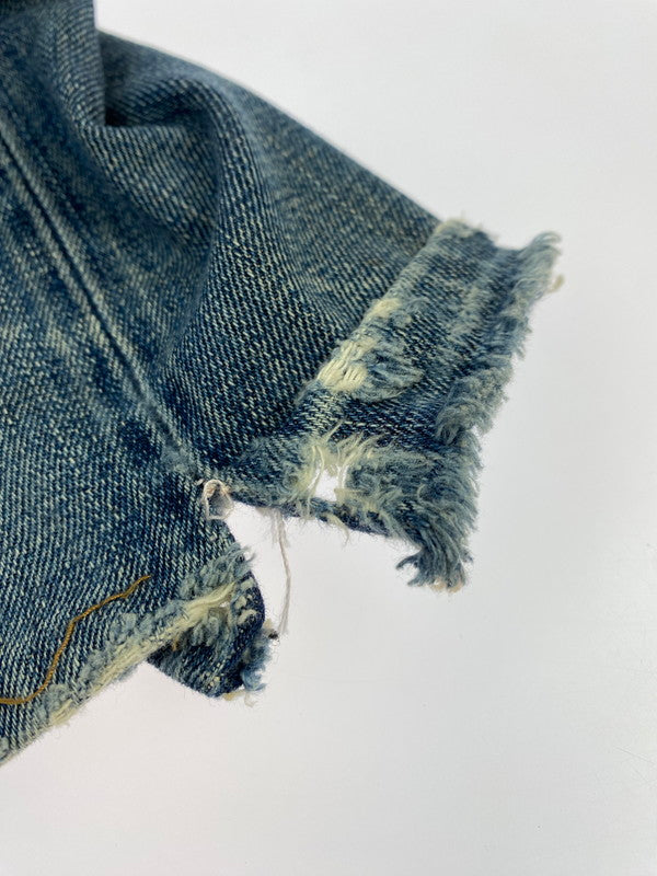 【現状渡し品】【メンズ】 Levi's リーバイス 44501 J22 J12511 0603 大戦復刻 日本製 デニムパンツ 157-251116-zi-38-min サイズ：W32 カラー：インディゴ 万代Net店