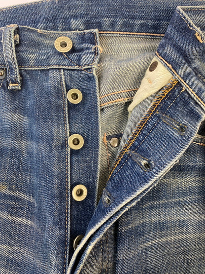 【現状渡し品】【メンズ】 Levi's リーバイス 44501 J22 J12511 0603 大戦復刻 日本製 デニムパンツ 157-251116-zi-38-min サイズ：W32 カラー：インディゴ 万代Net店