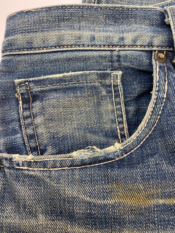 【現状渡し品】【メンズ】 Levi's リーバイス 44501 J22 J12511 0603 大戦復刻 日本製 デニムパンツ 157-251116-zi-38-min サイズ：W32 カラー：インディゴ 万代Net店