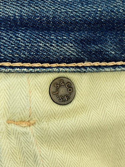 【現状渡し品】【メンズ】 Levi's リーバイス 44501 J22 J12511 0603 大戦復刻 日本製 デニムパンツ 157-251116-zi-38-min サイズ：W32 カラー：インディゴ 万代Net店