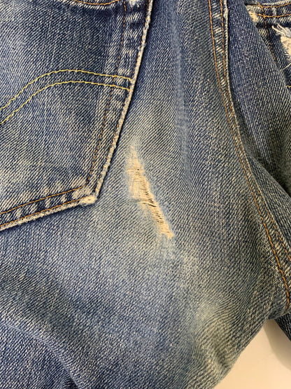 【中古品】【メンズ】 Levi's リーバイス 47501-0117 00年3月製造 555刻印 米国製 LOT501XX 復刻 DENIM PANTS デニムパンツ ボトムス 157-251101-AS-35-min サイズ：W30×L36 カラー：インディゴ 万代Net店