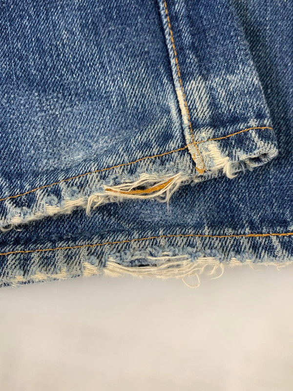 【中古品】【メンズ】 Levi's リーバイス 47501-0117 00年3月製造 555刻印 米国製 LOT501XX 復刻 DENIM PANTS デニムパンツ ボトムス 157-251101-AS-35-min サイズ：W30×L36 カラー：インディゴ 万代Net店