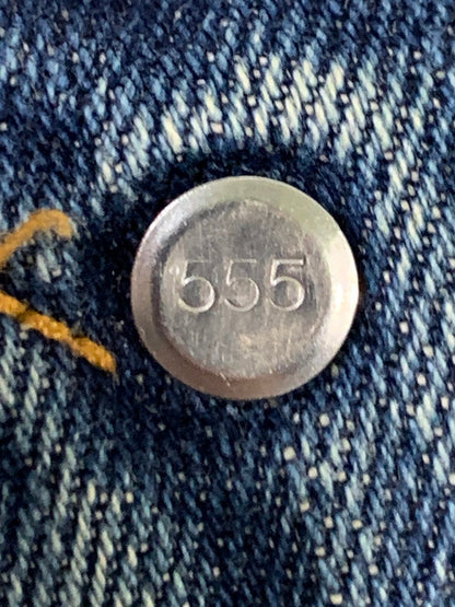 【中古品】【メンズ】 Levi's リーバイス 47501-0117 00年3月製造 555刻印 米国製 LOT501XX 復刻 DENIM PANTS デニムパンツ ボトムス 157-251101-AS-35-min サイズ：W30×L36 カラー：インディゴ 万代Net店