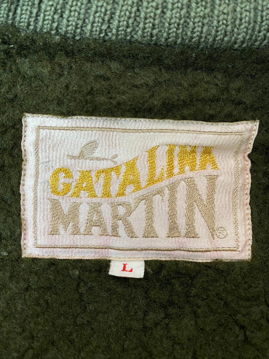 【現状渡し品】【メンズ】 CATALINA MARTIN カタリナマーチン CUP SHOULDER JACKET カップショルダージャケット 146-251102-zi-03-min サイズ：L カラー：オリーブグリーン 万代Net店