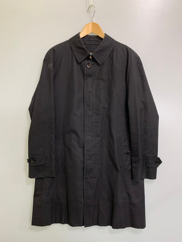 【中古品】【メンズ】 BURBERRY バーバリー A1A83-277-09 ステンカラーコート アウター 141-251101-AS-49-min サイズ：L カラー：ブラック 万代Net店