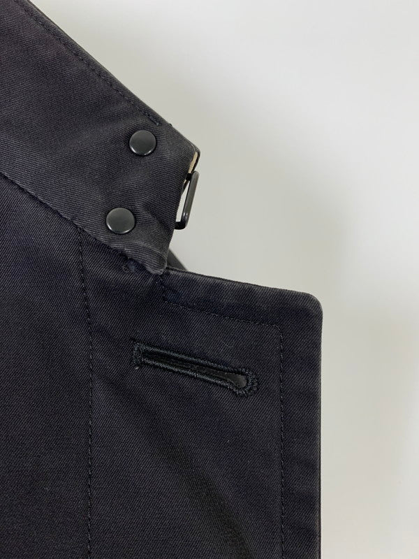 【中古品】【メンズ】 BURBERRY バーバリー A1A83-277-09 ステンカラーコート アウター 141-251101-AS-49-min サイズ：L カラー：ブラック 万代Net店