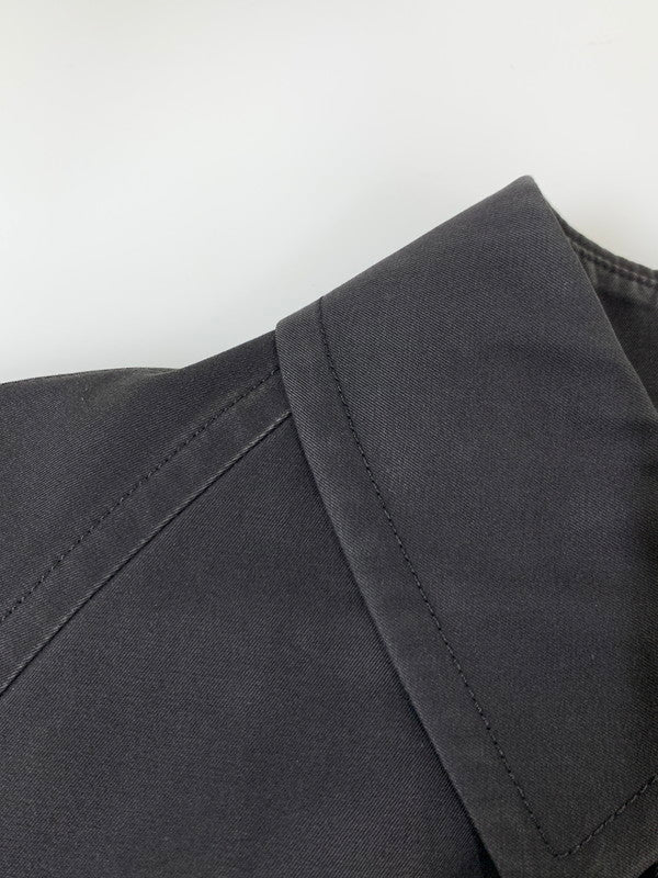 【中古品】【メンズ】 BURBERRY バーバリー A1A83-277-09 ステンカラーコート アウター 141-251101-AS-49-min サイズ：L カラー：ブラック 万代Net店