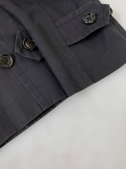 【中古品】【メンズ】 BURBERRY バーバリー A1A83-277-09 ステンカラーコート アウター 141-251101-AS-49-min サイズ：L カラー：ブラック 万代Net店