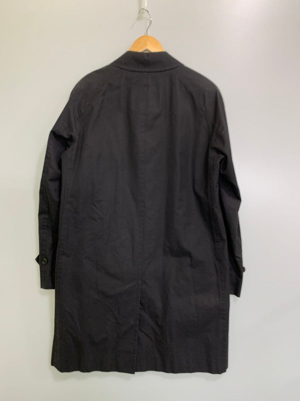 【中古品】【メンズ】 BURBERRY バーバリー A1A83-277-09 ステンカラーコート アウター 141-251101-AS-49-min サイズ：L カラー：ブラック 万代Net店