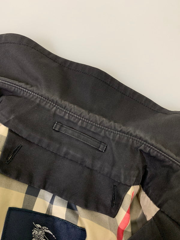 【中古品】【メンズ】 BURBERRY バーバリー A1A83-277-09 ステンカラーコート アウター 141-251101-AS-49-min サイズ：L カラー：ブラック 万代Net店