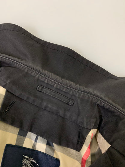 【中古品】【メンズ】 BURBERRY バーバリー A1A83-277-09 ステンカラーコート アウター 141-251101-AS-49-min サイズ：L カラー：ブラック 万代Net店