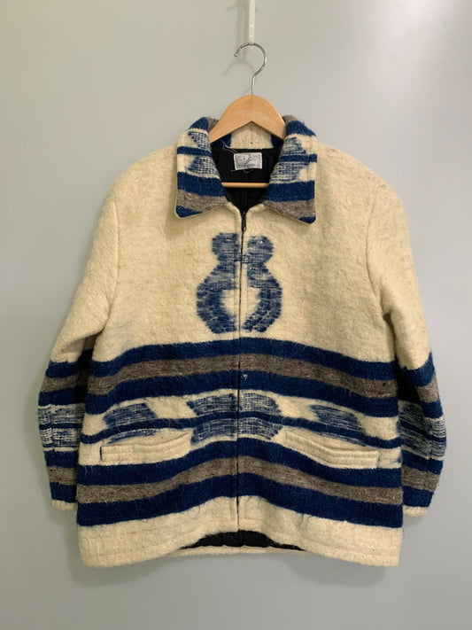 【中古品】【メンズ】 TELA テラ WOOL ZIP-UP JACKET ウール ジップアップジャケット アウター 146-251106-kk-31-min サイズ：表記無し 下記参照 カラー：アイボリー 万代Net店