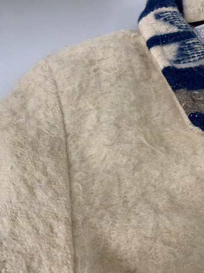 【中古品】【メンズ】 TELA テラ WOOL ZIP-UP JACKET ウール ジップアップジャケット アウター 146-251106-kk-31-min サイズ：表記無し 下記参照 カラー：アイボリー 万代Net店