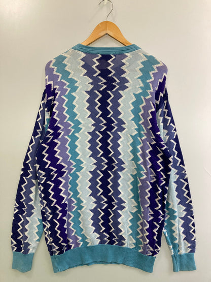 【中古品】【メンズ】 KENZO GOLF ケンゾーゴルフ 80～90S SWEATER PATTERN セーター トップス 146-251102-zi-43-min サイズ：4 万代Net店