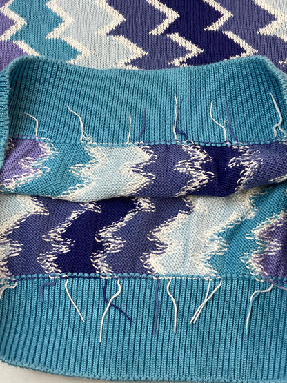 【中古品】【メンズ】 KENZO GOLF ケンゾーゴルフ 80～90S SWEATER PATTERN セーター トップス 146-251102-zi-43-min サイズ：4 万代Net店