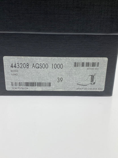 【中古品】【メンズ】 SAINT LAURENT サンローラン クラシック エディ30 チェルシーブーツ 443208-AQS00-1000 革靴 サイドゴアブーツ 183-251113-kk-20-min サイズ：39 カラー：BLACK 万代Net店