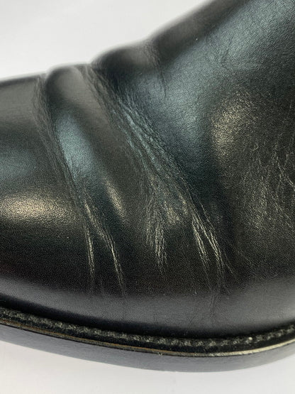 【中古品】【メンズ】 SAINT LAURENT サンローラン クラシック エディ30 チェルシーブーツ 443208-AQS00-1000 革靴 サイドゴアブーツ 183-251113-kk-20-min サイズ：39 カラー：BLACK 万代Net店