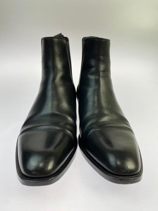 【中古品】【メンズ】 SAINT LAURENT サンローラン クラシック エディ30 チェルシーブーツ 443208-AQS00-1000 革靴 サイドゴアブーツ 183-251113-kk-20-min サイズ：39 カラー：BLACK 万代Net店