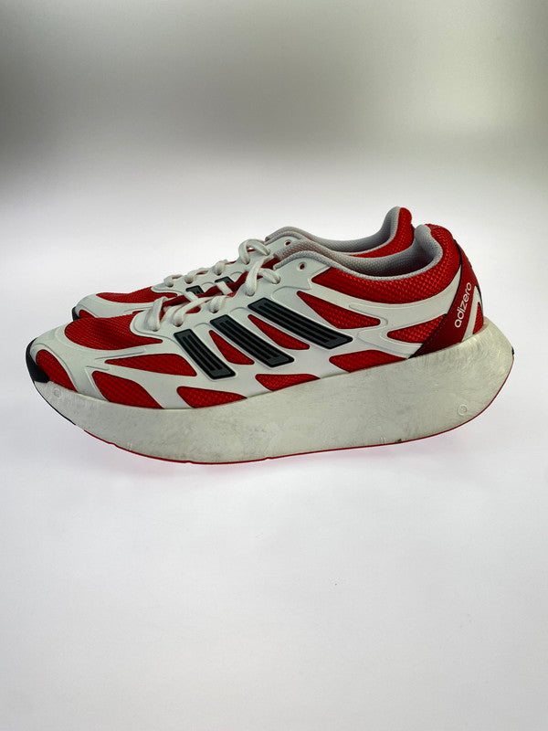 【中古品】【メンズ】 adidas アディダス JI0308 ADIZERO ARUKU 靴 シューズ スニーカー 161-251108-AS-12-min サイズ：26.5 カラー：ホワイト/レッド 万代Net店