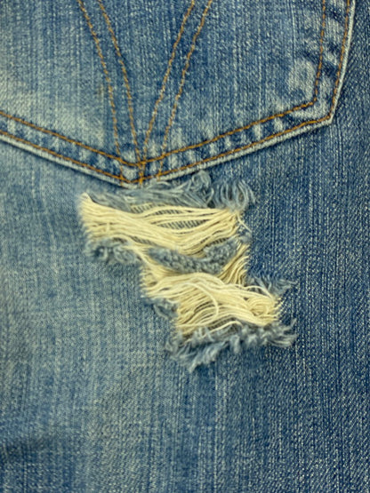 【中古品】【メンズ】 DOLCE&GABBANA ドルチェアンドガッバーナ DAMAGE DENIM PANT ダメージ デニムパンツ ボトムス 152-251118-AS-10-min カラー：インディゴ 万代Net店