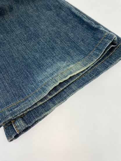 【中古品】【メンズ】 DOLCE&GABBANA ドルチェアンドガッバーナ DAMAGE DENIM PANT ダメージ デニムパンツ ボトムス 152-251118-AS-10-min カラー：インディゴ 万代Net店