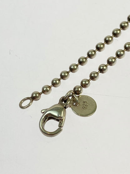 【中古品】【メンズ/レディース】 TIFFANY&Co. ティファニー LONG BALL CHAIN NECKLACE ロング ボール チェーン ネックレス アクセサリー 182-251112-jt-04-min カラー：シルバー 万代Net店