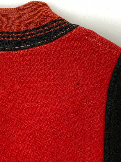 【現状渡し品】【メンズ】 EMPIRE エンパイア 50S STADIUM JACKET 50年代 スタジアム ジャケット ヴィンテージ スタジャン アウター 146-260922-hu-23-min サイズ：タグ破損により不明 カラー：レッド 万代Net店