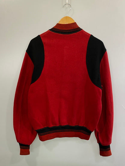 【現状渡し品】【メンズ】 EMPIRE エンパイア 50S STADIUM JACKET 50年代 スタジアム ジャケット ヴィンテージ スタジャン アウター 146-260922-hu-23-min サイズ：タグ破損により不明 カラー：レッド 万代Net店