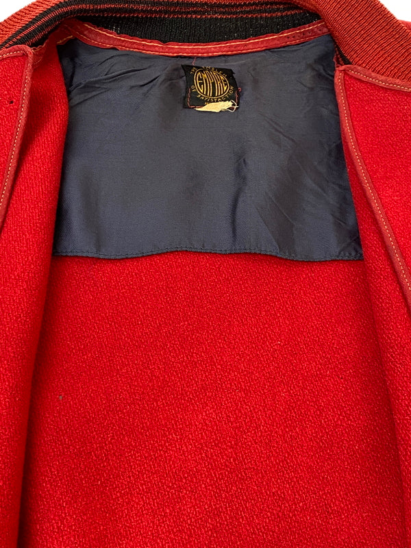 【現状渡し品】【メンズ】 EMPIRE エンパイア 50S STADIUM JACKET 50年代 スタジアム ジャケット ヴィンテージ スタジャン アウター 146-260922-hu-23-min サイズ：タグ破損により不明 カラー：レッド 万代Net店