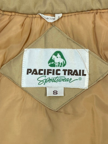 【中古品】【メンズ】 PACIFIC TRAIL SPORTSWEAR パシフィックトレイルスポーツウエア HOODED JACKET フーデットジャケット アウター 146-251118-AS-6-min サイズ：S カラー：ネイビー/ベージュ 万代Net店