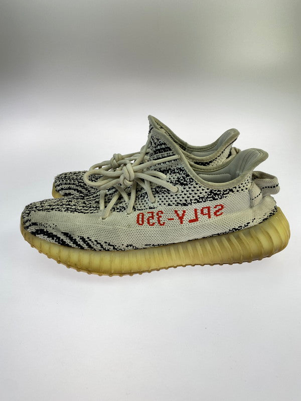 【現状渡し品】【メンズ/レディース】 adidas アディダス CP9654 YEEZY BOOST 350 ZEBRA 靴 シューズ スニーカー 161-251108-AS-13-min サイズ：26cm カラー：グレー/ブラック 万代Net店