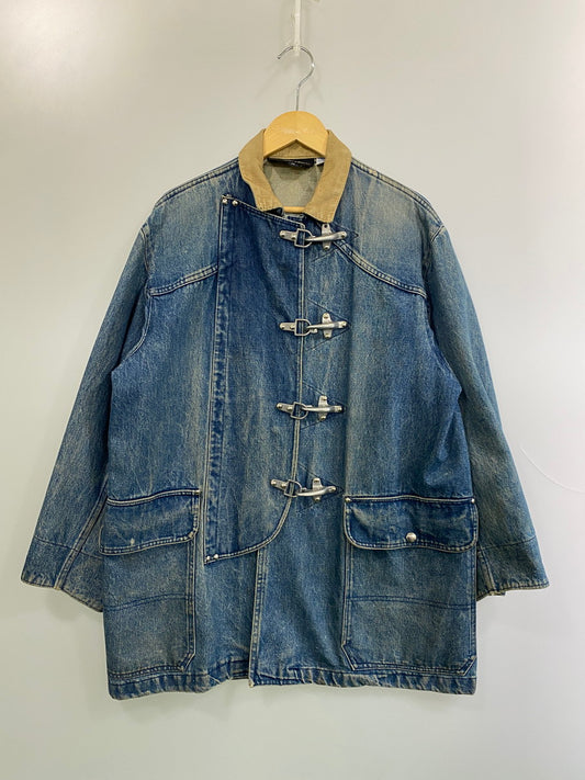 【現状渡し品】【メンズ】 RALPH LAUREN ラルフローレン 90S FIREMAN JACKET ファイヤーマンジャケット 146-251102-zi-10-min サイズ：M カラー：インディゴ 万代Net店