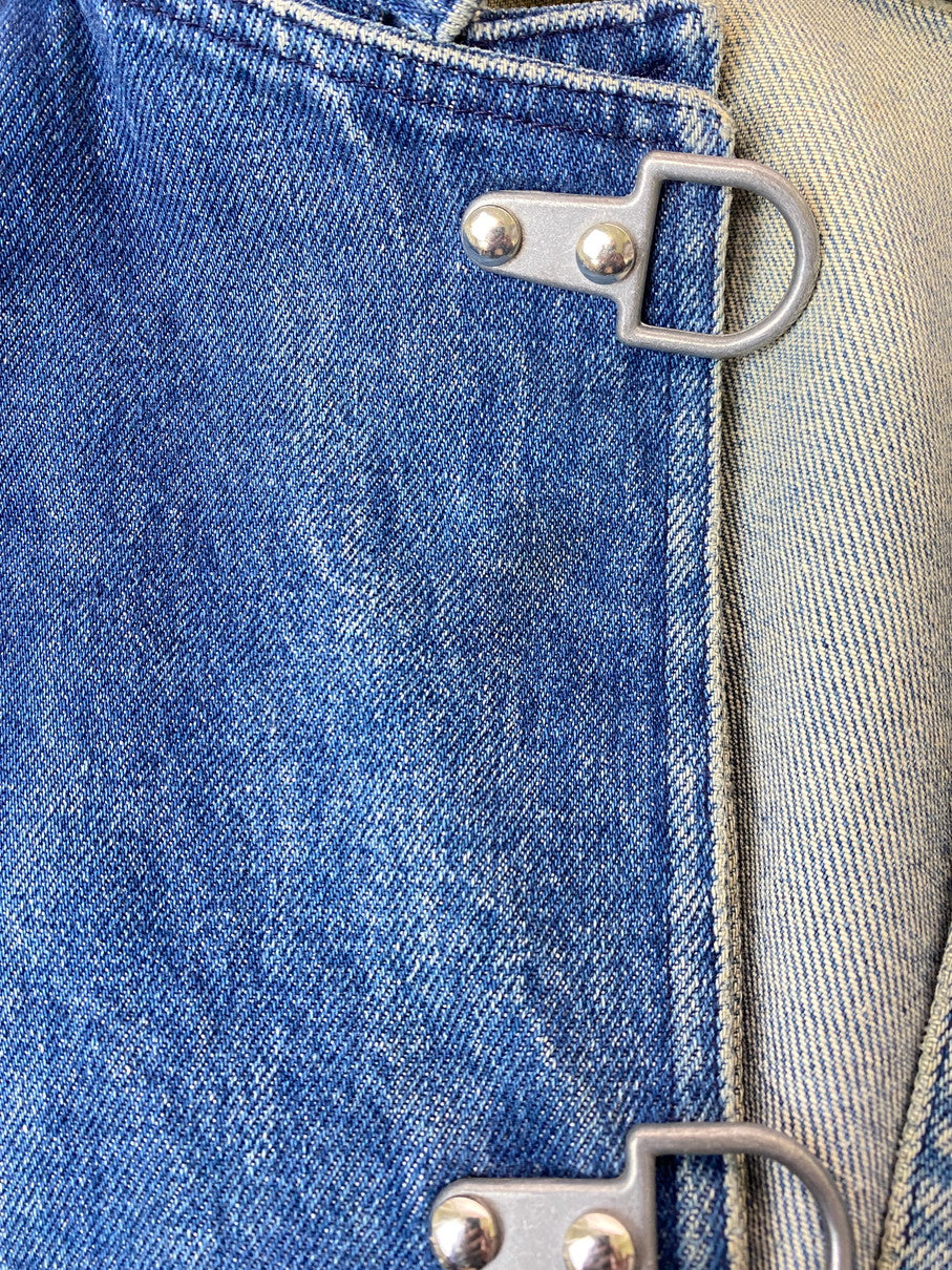 【現状渡し品】【メンズ】 RALPH LAUREN ラルフローレン 90S FIREMAN JACKET ファイヤーマンジャケット 146-251102-zi-10-min サイズ：M カラー：インディゴ 万代Net店
