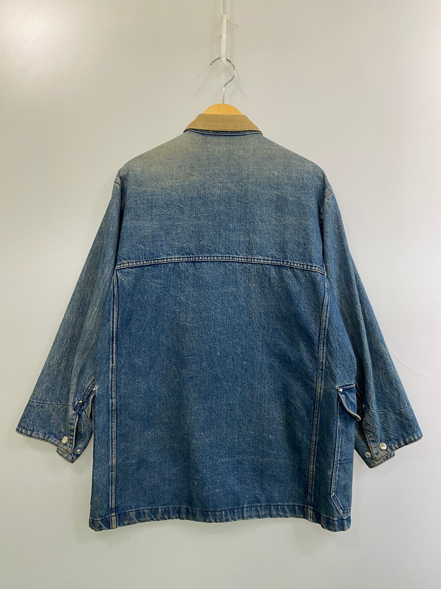【現状渡し品】【メンズ】 RALPH LAUREN ラルフローレン 90S FIREMAN JACKET ファイヤーマンジャケット 146-251102-zi-10-min サイズ：M カラー：インディゴ 万代Net店