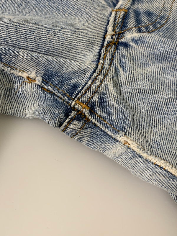 【現状渡し品】【メンズ】 Levi's リーバイス 80S ボタン裏刻印 6 66後期 501 DENIM PANTS デニム パンツ 80年代 ヴィンテージ メンズ ボトムス ジーンズ ジーパン 157-251109-em-14-min サイズ：W28×L36 カラー：ライトインディゴブルー 万代Net店