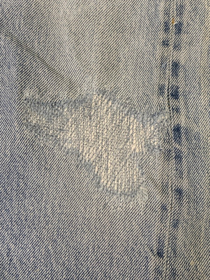 【現状渡し品】【メンズ】 Levi's リーバイス 80S ボタン裏刻印 6 66後期 501 DENIM PANTS デニム パンツ 80年代 ヴィンテージ メンズ ボトムス ジーンズ ジーパン 157-251109-em-14-min サイズ：W28×L36 カラー：ライトインディゴブルー 万代Net店