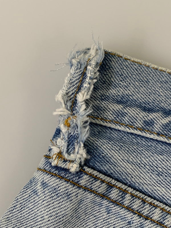 【現状渡し品】【メンズ】 Levi's リーバイス 80S ボタン裏刻印 6 66後期 501 DENIM PANTS デニム パンツ 80年代 ヴィンテージ メンズ ボトムス ジーンズ ジーパン 157-251109-em-14-min サイズ：W28×L36 カラー：ライトインディゴブルー 万代Net店
