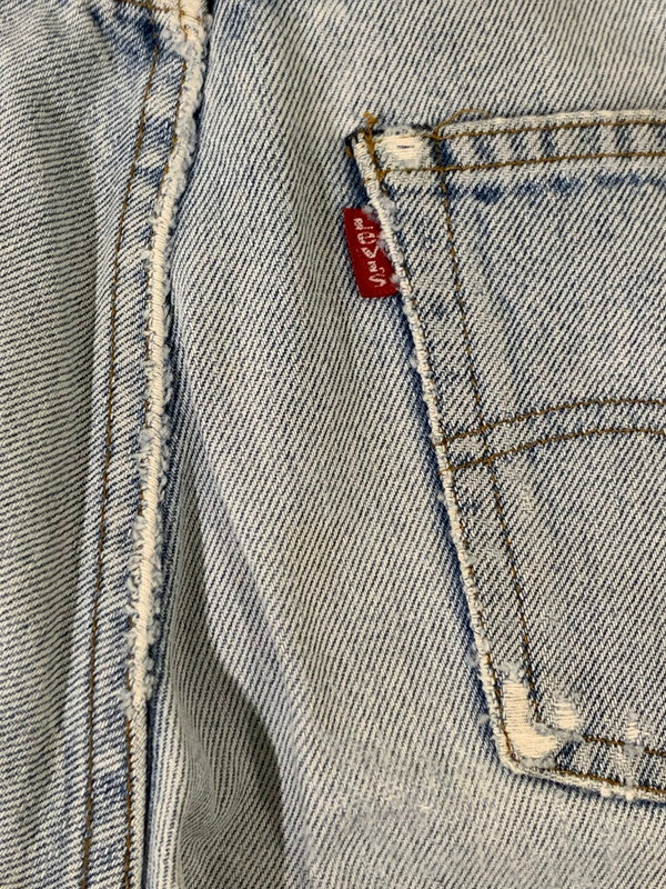 【現状渡し品】【メンズ】 Levi's リーバイス 80S ボタン裏刻印 6 66後期 501 DENIM PANTS デニム パンツ 80年代 ヴィンテージ メンズ ボトムス ジーンズ ジーパン 157-251109-em-14-min サイズ：W28×L36 カラー：ライトインディゴブルー 万代Net店