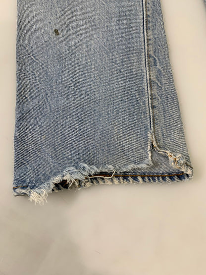 【現状渡し品】【メンズ】 Levi's リーバイス 80S ボタン裏刻印 6 66後期 501 DENIM PANTS デニム パンツ 80年代 ヴィンテージ メンズ ボトムス ジーンズ ジーパン 157-251109-em-14-min サイズ：W28×L36 カラー：ライトインディゴブルー 万代Net店