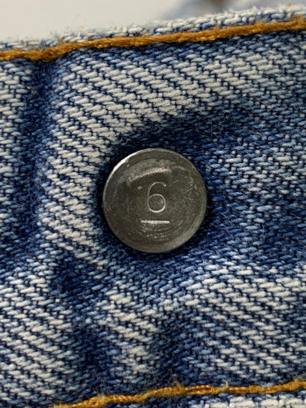 【現状渡し品】【メンズ】 Levi's リーバイス 80S ボタン裏刻印 6 66後期 501 DENIM PANTS デニム パンツ 80年代 ヴィンテージ メンズ ボトムス ジーンズ ジーパン 157-251109-em-14-min サイズ：W28×L36 カラー：ライトインディゴブルー 万代Net店