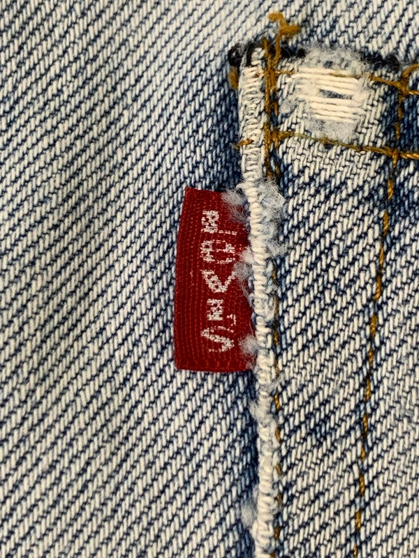 【現状渡し品】【メンズ】 Levi's リーバイス 80S ボタン裏刻印 6 66後期 501 DENIM PANTS デニム パンツ 80年代 ヴィンテージ メンズ ボトムス ジーンズ ジーパン 157-251109-em-14-min サイズ：W28×L36 カラー：ライトインディゴブルー 万代Net店