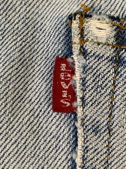 【現状渡し品】【メンズ】 Levi's リーバイス 80S ボタン裏刻印 6 66後期 501 DENIM PANTS デニム パンツ 80年代 ヴィンテージ メンズ ボトムス ジーンズ ジーパン 157-251109-em-14-min サイズ：W28×L36 カラー：ライトインディゴブルー 万代Net店