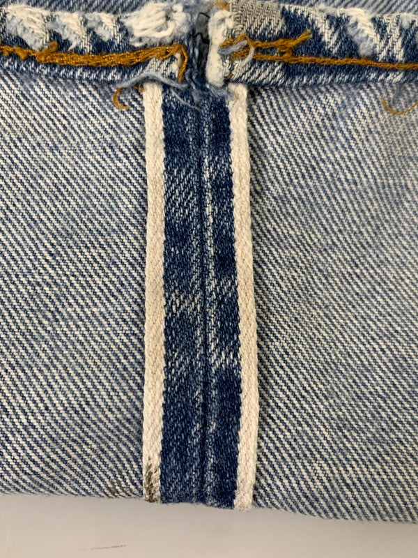 【現状渡し品】【メンズ】 Levi's リーバイス 80S ボタン裏刻印 6 66後期 501 DENIM PANTS デニム パンツ 80年代 ヴィンテージ メンズ ボトムス ジーンズ ジーパン 157-251109-em-14-min サイズ：W28×L36 カラー：ライトインディゴブルー 万代Net店
