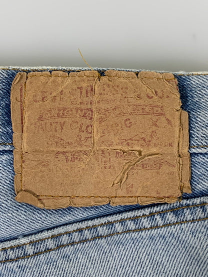 【現状渡し品】【メンズ】 Levi's リーバイス 80S ボタン裏刻印 6 66後期 501 DENIM PANTS デニム パンツ 80年代 ヴィンテージ メンズ ボトムス ジーンズ ジーパン 157-251109-em-14-min サイズ：W28×L36 カラー：ライトインディゴブルー 万代Net店