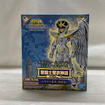 【中古品】 聖闘士星矢 聖闘士聖衣神話EX ペガサス星矢(神聖衣) フィギュア バンダイ 魂ウェブ商店 051-260629-em-05-min 万代Net店
