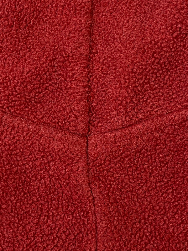 【現状渡し品】【メンズ】 TIMBERLAND ティンバーランド 80S 90S USA製 HALF‐ZIP FLEECE ハーフジップフリース トップス 146-260813-ta-04-min サイズ：S カラー：レッド 万代Net店