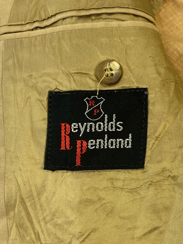 【中古品】【メンズ】 CHAPS BY RALPH LAUREN チャップス バイ ラルフ ローレン 70S 2B LS JACKET 70年代 ロングスリーブ ジャケット アウター ジャンパー 146-260724-hu-40-min カラー：ベージュ 万代Net店