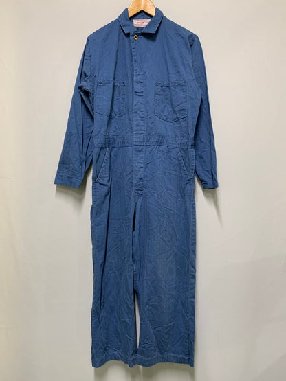 【中古品】【メンズ】 UNIVERSAL OVERALL ユニバーサル オーバーオール 50S ヘリンボーンツイル オールインワン 50年代 ヴィンテージ つなぎ 157-251109-em-24-min サイズ：42 カラー：ブルー 万代Net店
