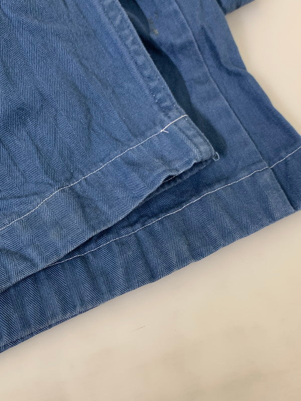【中古品】【メンズ】 UNIVERSAL OVERALL ユニバーサル オーバーオール 50S ヘリンボーンツイル オールインワン 50年代 ヴィンテージ つなぎ 157-251109-em-24-min サイズ：42 カラー：ブルー 万代Net店